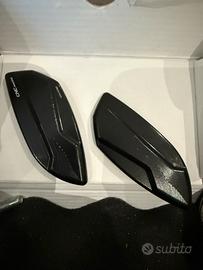 Tappi foro specchietti Aprilia Rsv4 in Ergal nero