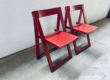 Sedie Trieste vintage Aldo Jacober design chair