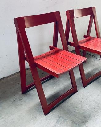 Sedie Trieste vintage Aldo Jacober design chair
