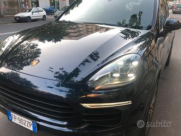 Porsche Cayenne 2015 blu notte cerchi 21