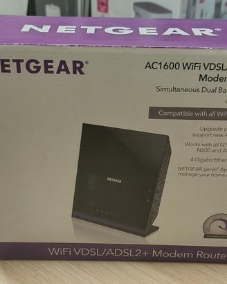 NETGEAR D6400 AC1600 WiFi Modem Router
