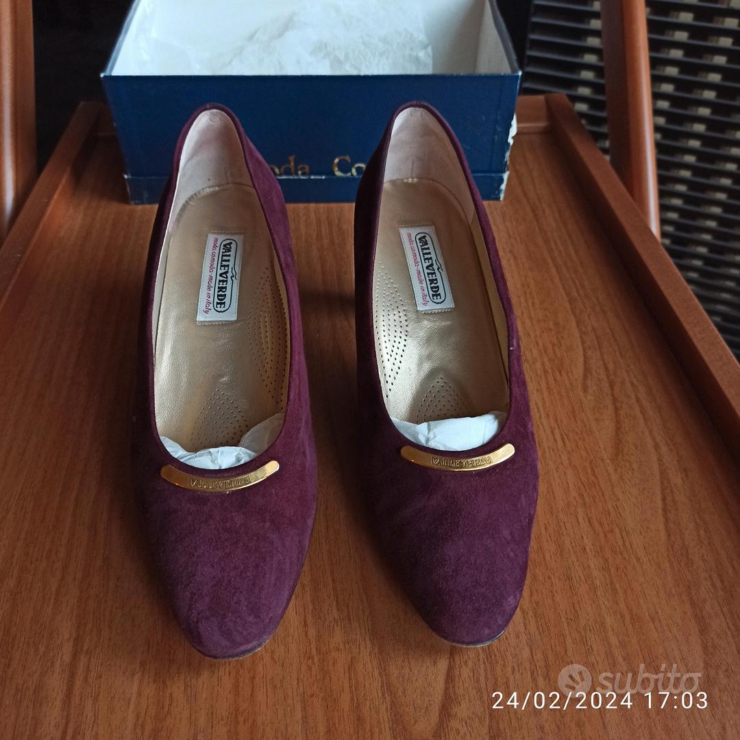 Scarpe Comode Valleverde Decollete Blu Moda Comoda Valleverde