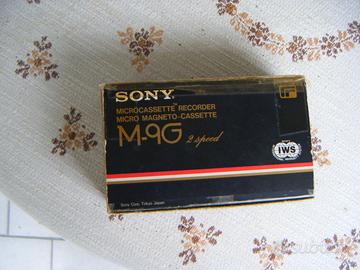 audio registratore Sony microcassette