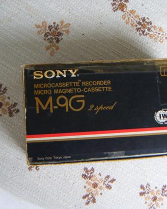 audio registratore Sony microcassette