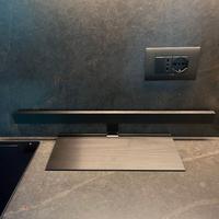 Mensole alluminio nero cucina-bagno