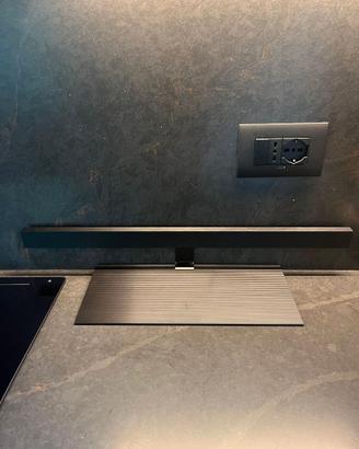 Mensole alluminio nero cucina-bagno