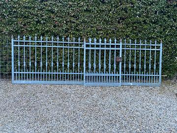 Cancello scorrevole piu pedonale