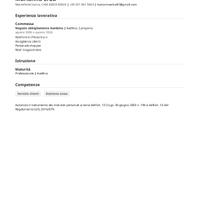 candidatura per  posizione di cassiera e/o barista