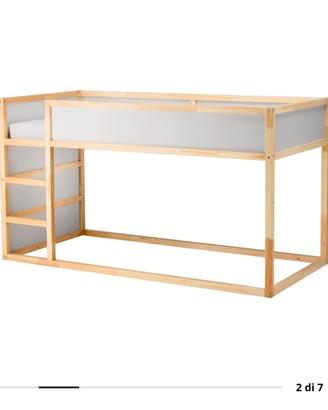 letto ikea Kura