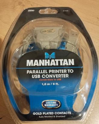 Cavo Adattatore USB a Stampante Parallela DB25 F