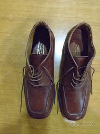 Scarpe marroni uomo suola ortopedica n. 39