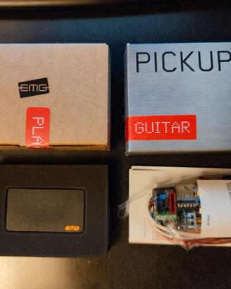 EMG 89R pickup attivo split chitarra - completo