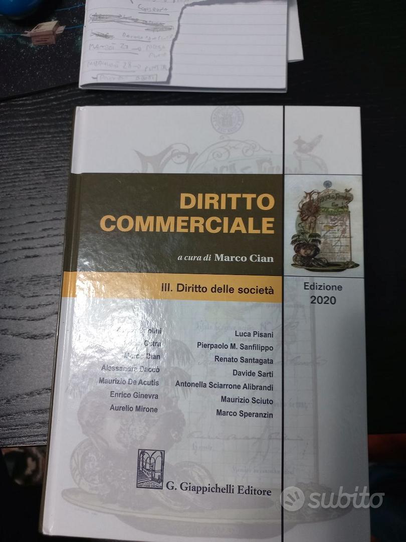 Manuale di Diritto Commerciale - Campobasso - Libri e Riviste In vendita a  Macerata