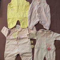 Abbigliamento bambina 1mese tre mesi