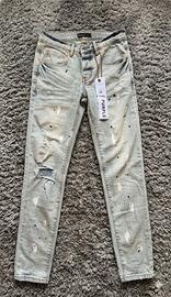 jeans purple