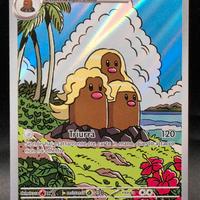 Pokemon Card Dugtrio Di Alola 208/191 Full Art 