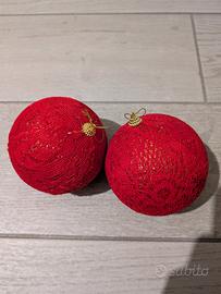 palline di natale fatte a mano