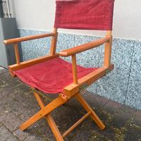 SEDIA PIEGHEVOLE DA REGISTA