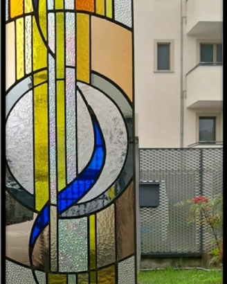 Vetrate artistiche porte finestre muri divisori