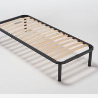 Letto singolo con toghe