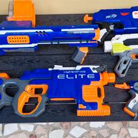 NERF pistole e fucili giocattolo 