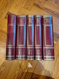 VOCABOLARIO DELLA LINGUA ITALIANA 5 volumi 1987