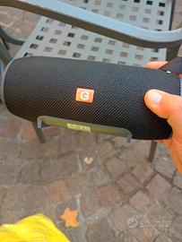 cassa bluetooth portatile xertmt s6s con tracolla 