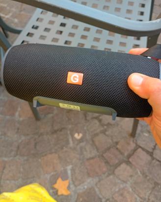 cassa bluetooth portatile xertmt s6s con tracolla 