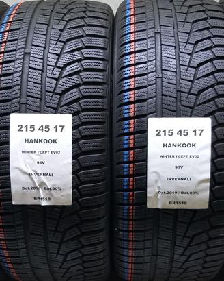 4 GOMME 215 45 17 HANKOOK BR1518