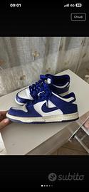 Nike Dunk Low bianche e blu – Taglia 38.5