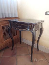 MOBILE IN LEGNO CONSOLE con CASSETTO