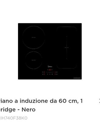 Piano induzione Midea bridge (nuovo)