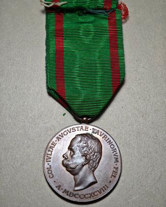 1898 Medaglia Collegio Giulia Augusta - Umberto I 