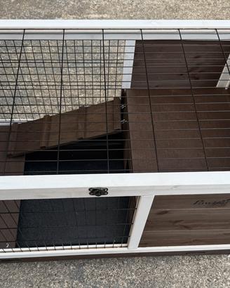 Gabbia per roditori in legno