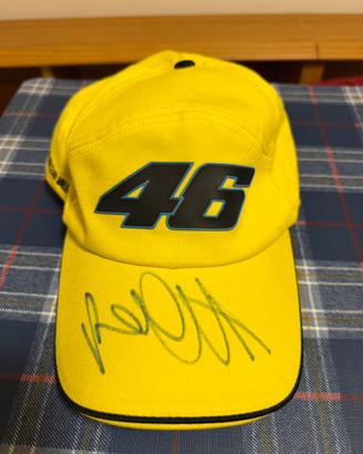 Cappellino Valentino Rossi autografato