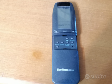 Ecoflam clima telecomando stufa palet