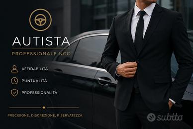 Ricerco lavoro come Autista NCC
