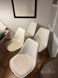 4 Sedie Simil Vitra