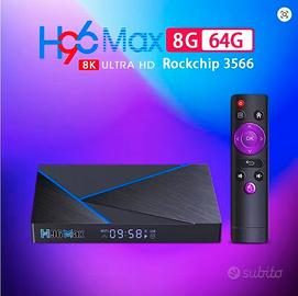 SMART TV BOX H96 Max V56 Android Quad-Core 64bit