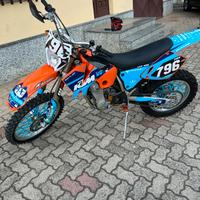KTM 450 EXC targata + doppie gomme (cross/strada)