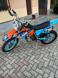KTM 450 EXC targata + doppie gomme (cross/strada)