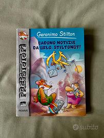 Libro Geronimo Stilton “Cadono notizie da urlo”
