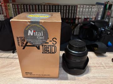Nikon AF-S Nikkor 24-85mm f/3.5-4.5G ED VR