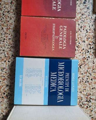 Libri PATOLOGIA GEN + MICROBIOLOGIA x Universitari