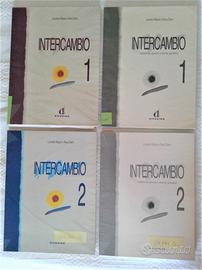 SPAGNOLO Castigliano corso di lingua in 4 volumi