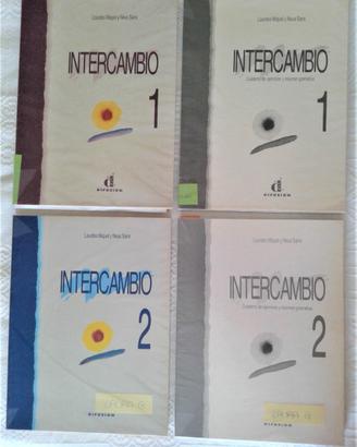 SPAGNOLO Castigliano corso di lingua in 4 volumi