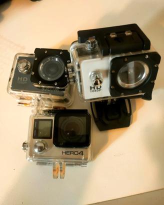 📸 GoPro HERO4 Silver + Accessori + 2 Action Cam –