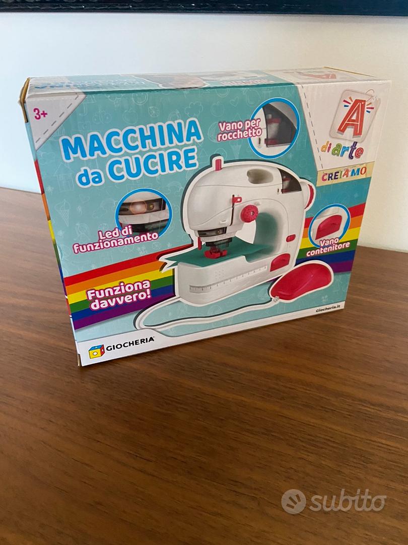 MACCHINA DA CUCIRE GIOCATTOLO per bambini FUNZIONA DAVVERO