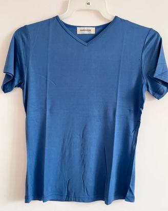 Maglietta da donna blu