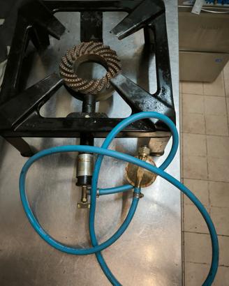 FORNELLONE A GAS IN GHISA 40 X 40